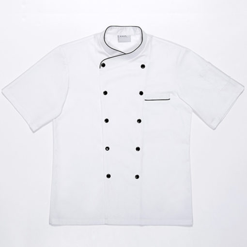 Black Gray White Short Sleeve Shirt