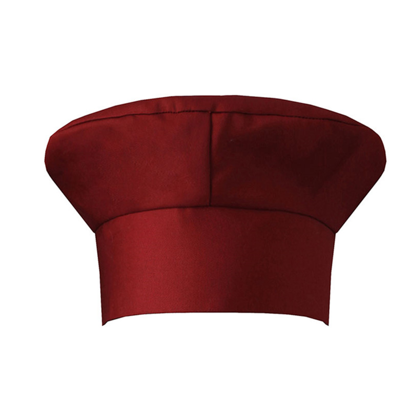 Black Red White Catering Cotton Hat - 2pcs - Little Tailor Studio