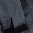 Gray Polyester Cotton Short Sleeve Shirt