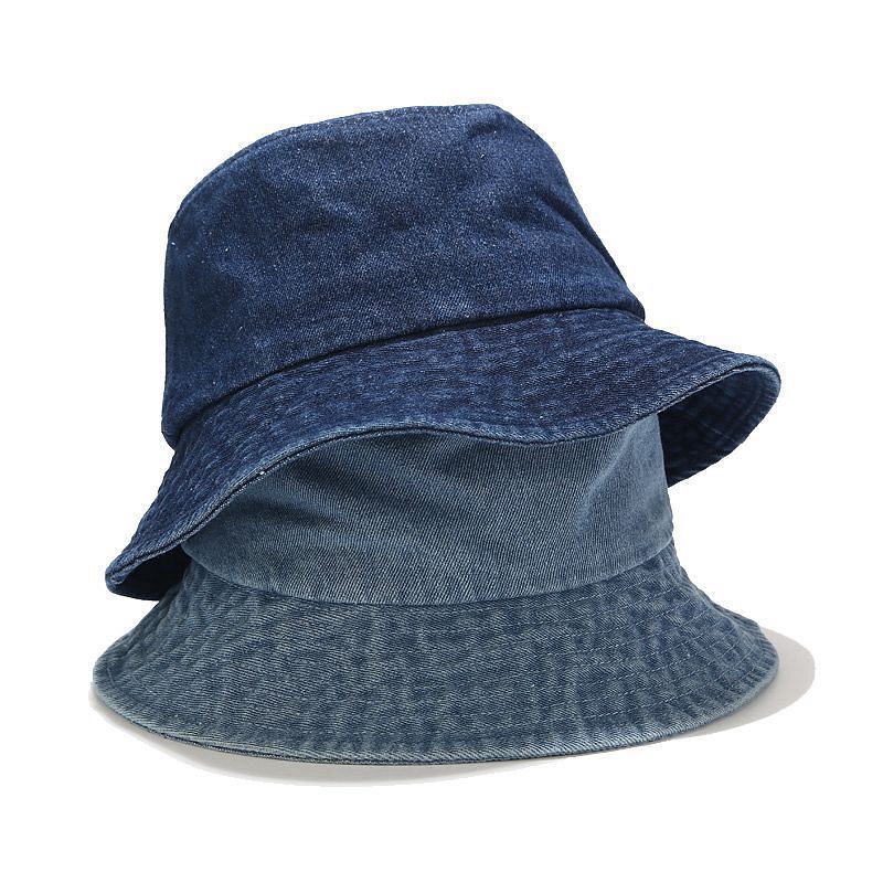 Denim Bucket Cap Outdoor Fishing Sun Hat - Little Tailor Studio