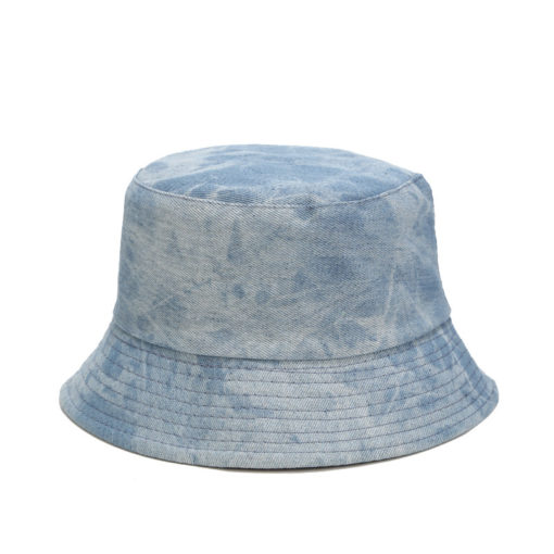 Denim Bucket Hat Fishing Boonie Beach Sun Cap