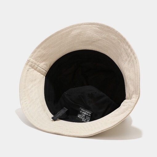 Cotton Bucket Hat Fisherman Cap Beach Sun Hat