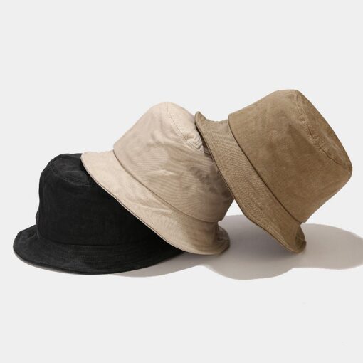 Cotton Bucket Hat Fisherman Cap Beach Sun Hat