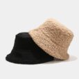 Corduroy Bucket Hat Fisherman Cap Winter Sun Hat
