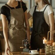 Catering Canvas Apron Cafe Workwear
