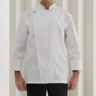 White Long Sleeve Pastry Chef Shirt Uniform