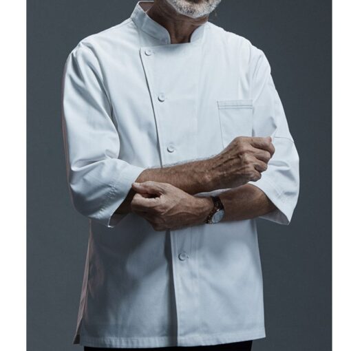 Polyester Cotton Chef Shirt Culinary Uniform