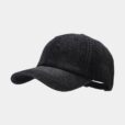 Black Blue Denim Baseball Hat Adjustable Cap